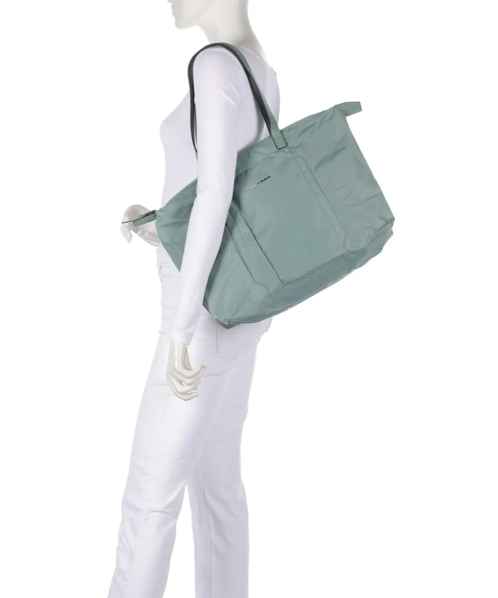 W92T Aktentasche 15″ recyceltes Nylon grünblau