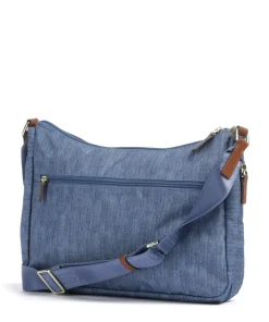 X-Collection Schultertasche recyceltes Nylon jeans