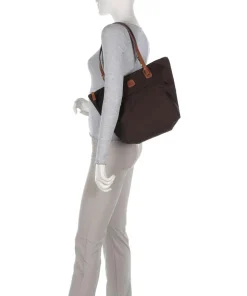 X-Collection Shopper recyceltes Nylon dunkelbraun