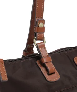 X-Collection Shopper recyceltes Nylon dunkelbraun