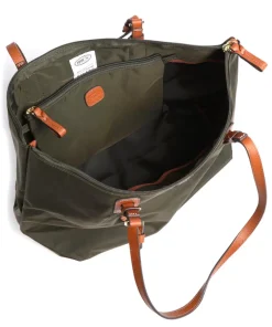 X-Collection Shopper recyceltes Nylon olivgrün