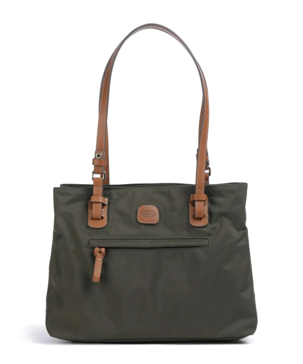 X-Collection Shopper recyceltes Nylon olivgrün