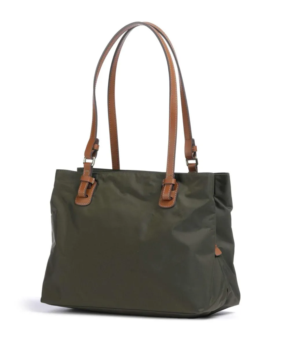 X-Collection Shopper recyceltes Nylon olivgrün