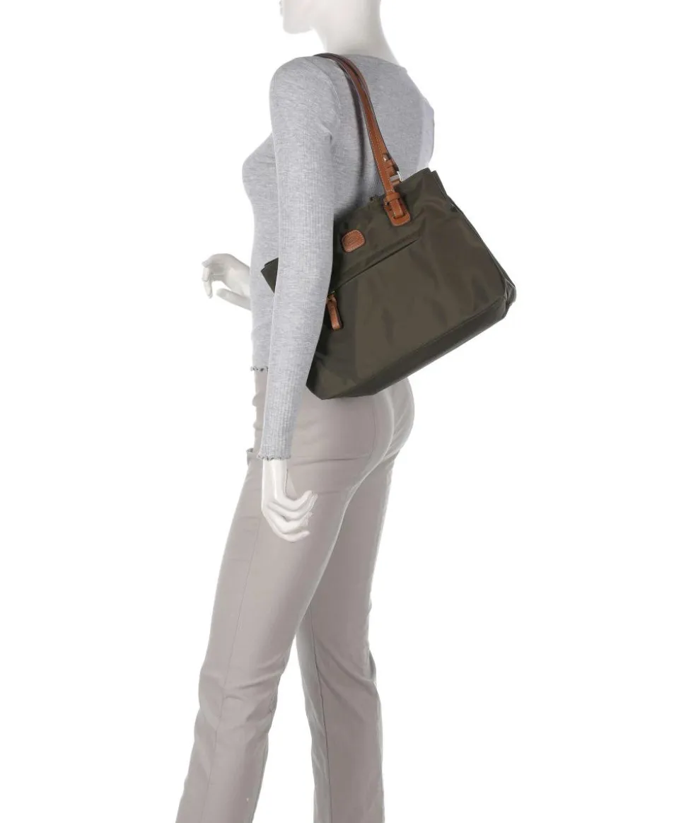 X-Collection Shopper recyceltes Nylon olivgrün