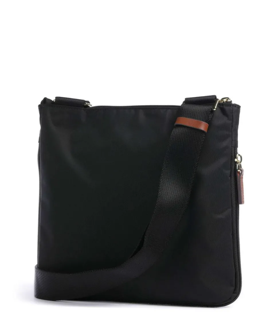 X-Collection Umhängetasche recyceltes Nylon schwarz