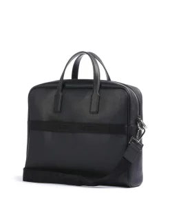 Zair Aktentasche 15″ Lederfaserstoff schwarz