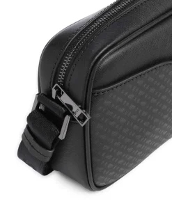 Zair Umhängetasche Lederfaserstoff schwarz