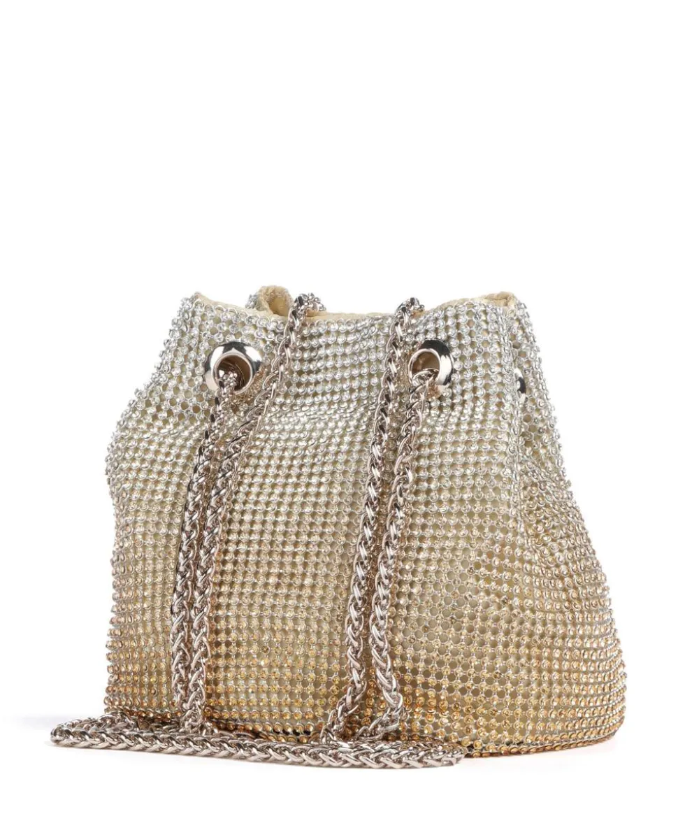 Zalina Schultertasche Aluminium gold