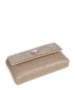 Zalina Schultertasche Aluminium gold