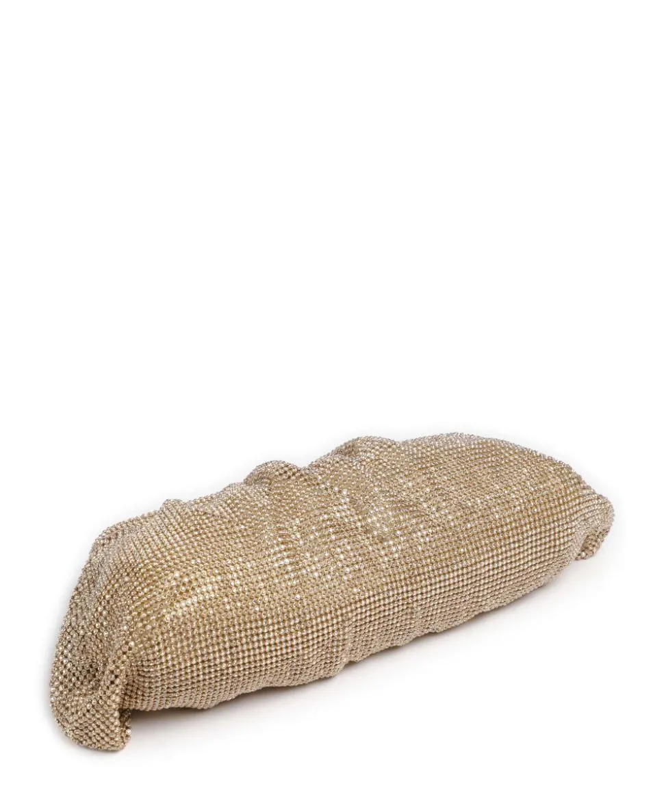 Zalina Schultertasche Aluminium gold