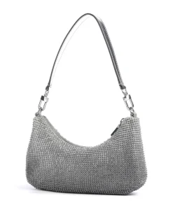 Zalina Schultertasche Aluminium silber