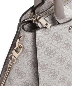 Zamira Handtasche Lederimitat beige