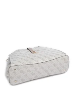 Zamira Handtasche Lederimitat beige