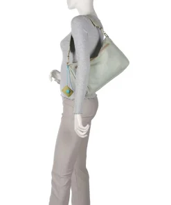 Zante Lolly Beuteltasche genarbtes Kalbsleder mintgrün