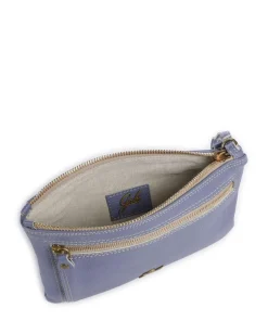 Zante Olly Umhängetasche genarbtes Kalbsleder violett