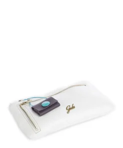 Zante Olly Umhängetasche genarbtes Kalbsleder weiß