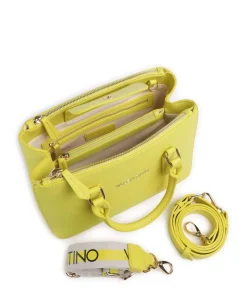 Zero Re Handtasche Lederimitat gelb