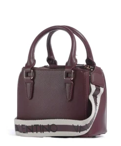 Zero Re Umhängetasche Lederimitat brombeer