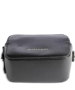 Zero Re Umhängetasche Lederimitat schwarz