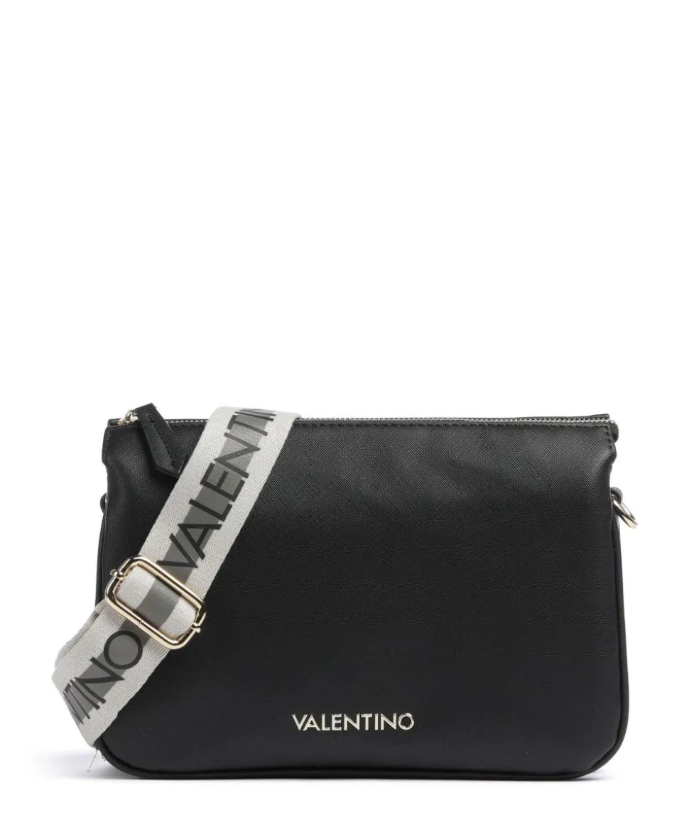 Zero Re Umhängetasche Lederimitat schwarz