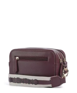 Zero Re Umhängetasche Lederimitat brombeer