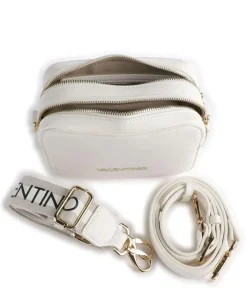 Zero Re Umhängetasche Lederimitat weiß