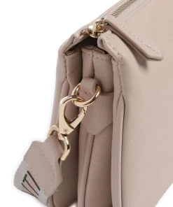 Zero Re Umhängetasche Lederimitat altrosa