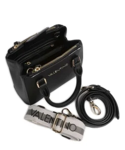 Zero Re Umhängetasche Lederimitat schwarz