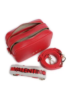 Zero Re Umhängetasche Lederimitat rot