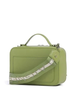 Zita S Umhängetasche genarbtes Rindsleder grün