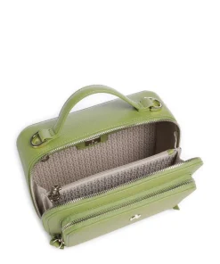 Zita S Umhängetasche genarbtes Rindsleder grün