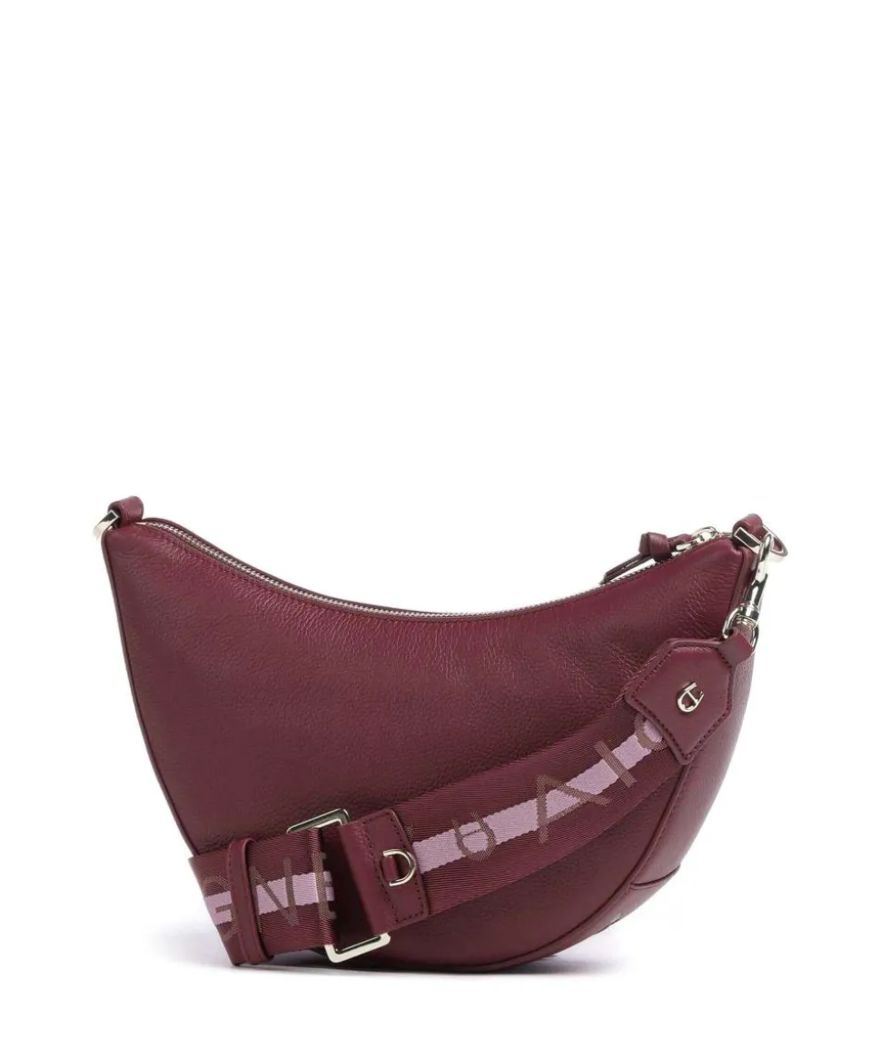 Zita S Umhängetasche genarbtes Rindsleder wein