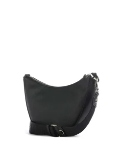 Zita S Umhängetasche genarbtes Rindsleder schwarz