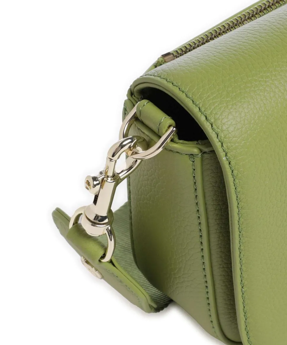 Zita S Umhängetasche genarbtes Rindsleder grün