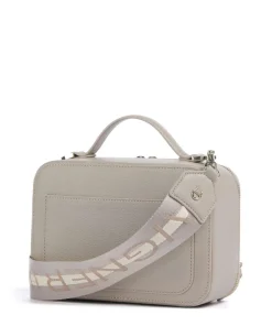 Zita S Umhängetasche genarbtes Rindsleder beige