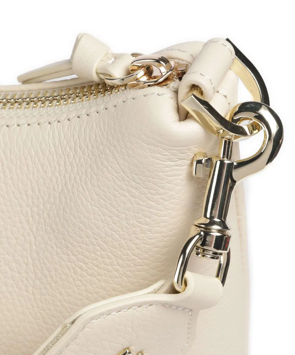 Zita S Umhängetasche genarbtes Rindsleder creme