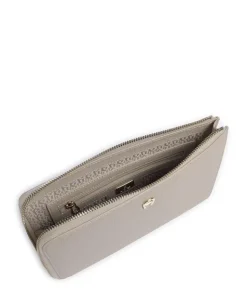 Zita Umhängetasche genarbtes Rindsleder taupe