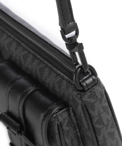 Zoe Small Schultertasche Lederimitat schwarz